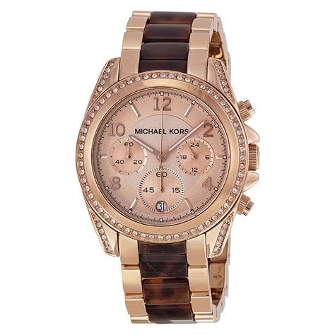 michael kors rose gold watch replica|rose gold mk watch women's.